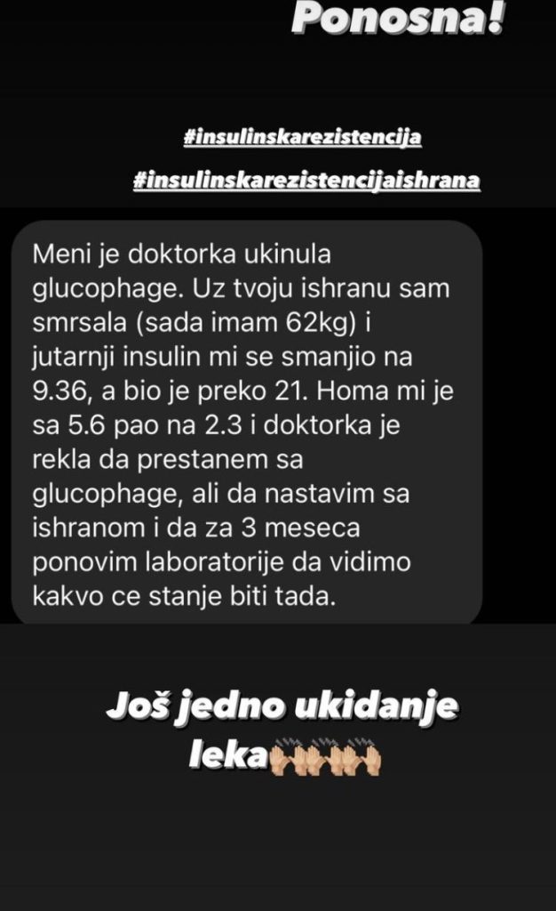 Utisak klijenta o radu sa MM nutrition